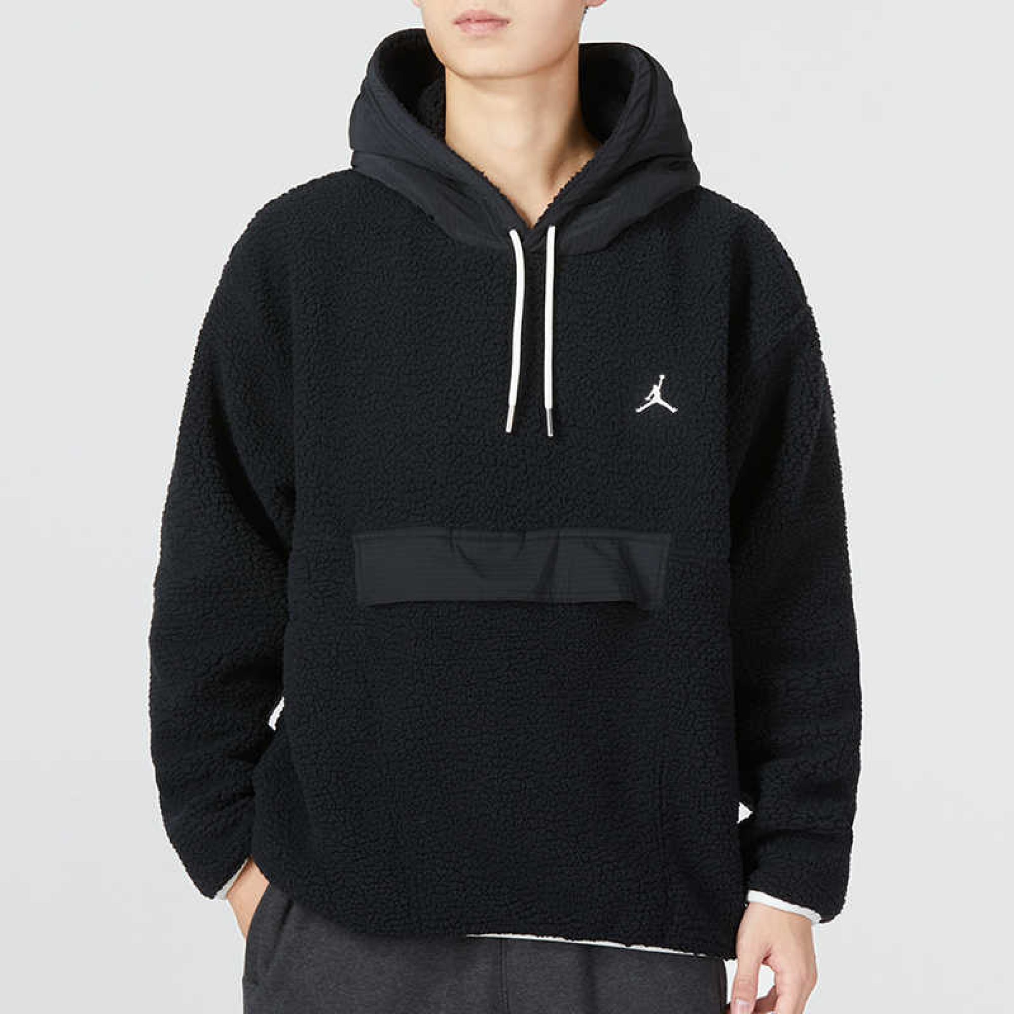 Nike air jordan black sale hoodie