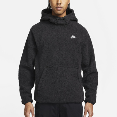 

Sherpa Hoodie Dark Grey, Чёрный