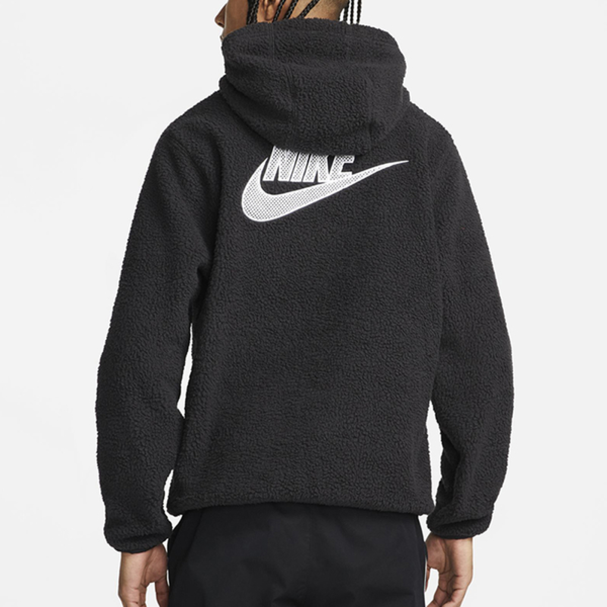 Nike Sherpa Hoodie Dark Grey DD5014010 Meet Market