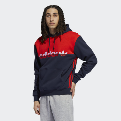 

Split Hoodie Red\Blue, Синий