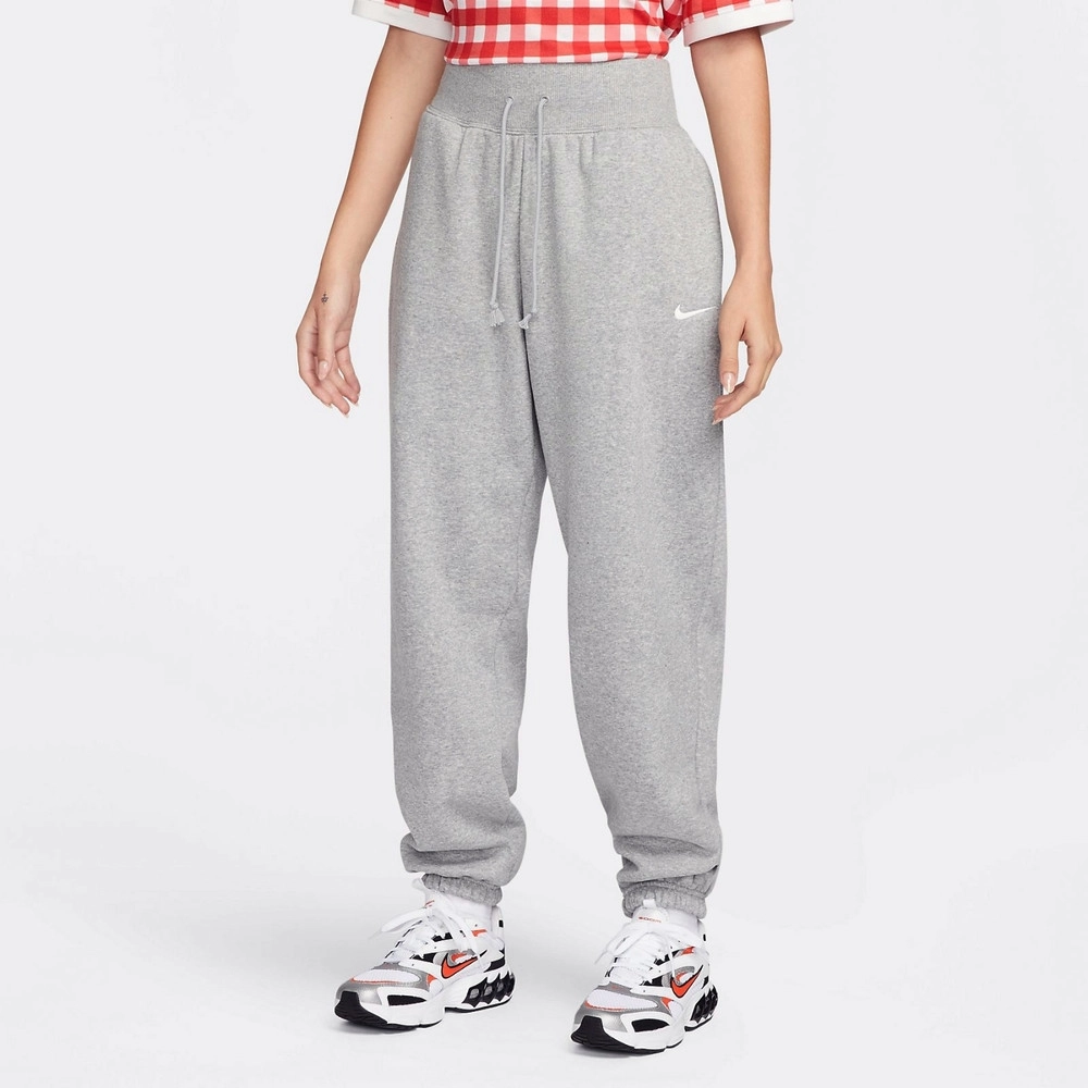 Phoenix Fleece High-Waisted Pants Grey фото
