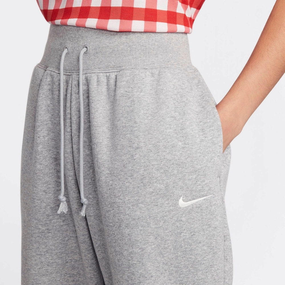 Phoenix Fleece High-Waisted Pants Grey фото