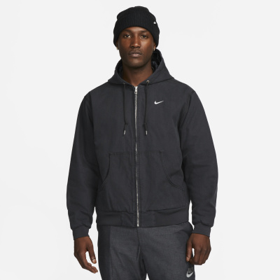 

Zip Hooded Jacket Black, Чёрный