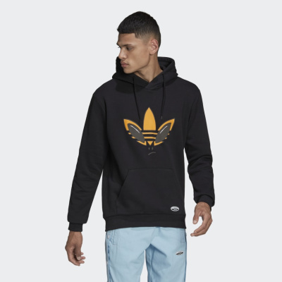

Alien Graphic Hoodie Black, Чёрный