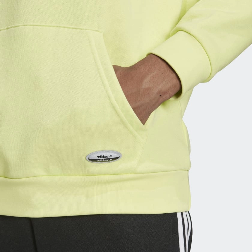 Alien Graphic Hoodie Yellow фото