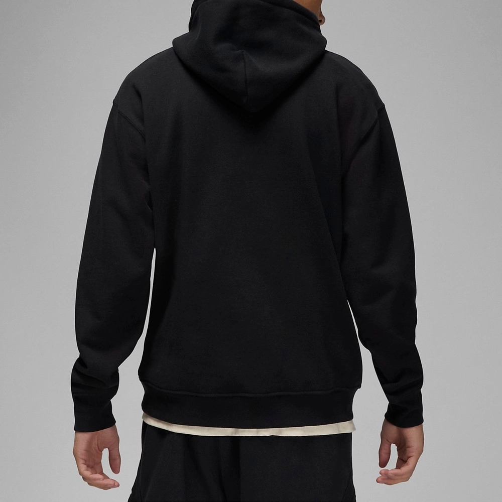 Essential Statement Sub-Knit Hoodie Black фото