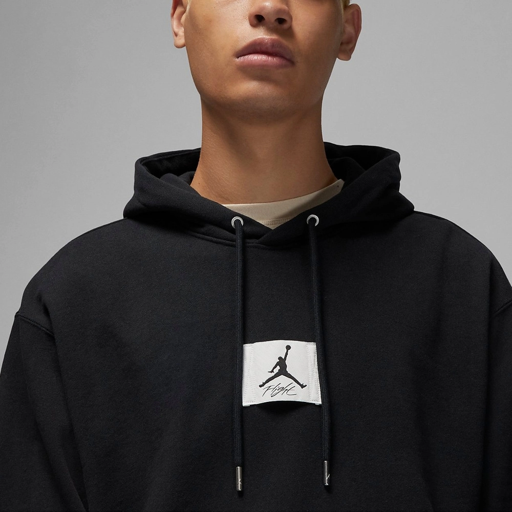 Essential Statement Sub-Knit Hoodie Black фото