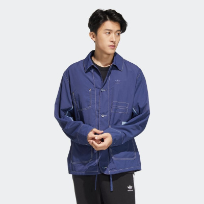 

Casual Cargo Jacket Blue, Фиолетовый