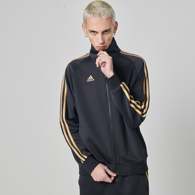 

Zip 3-Stripes Sport Jacket, Чёрный