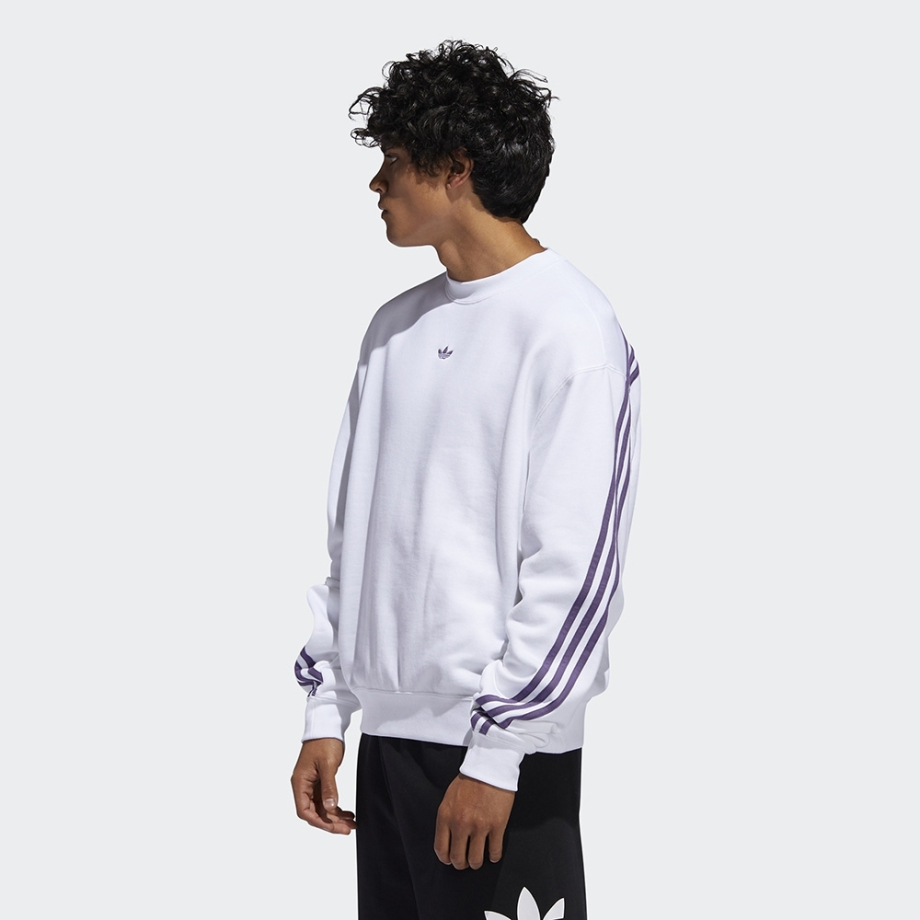 Adidas oversize cheap crewneck sweatshirt