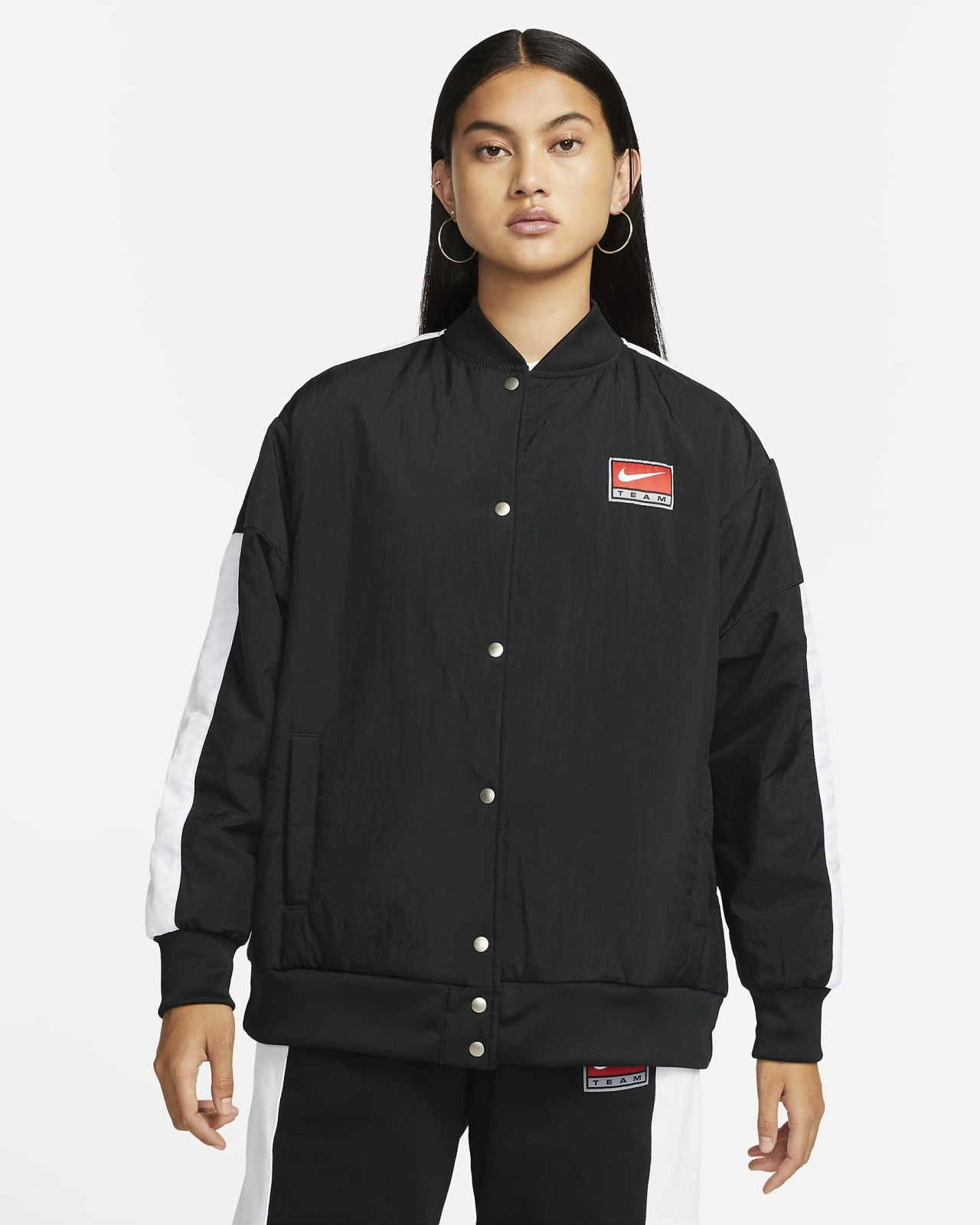 Oversize Club Jacket Black