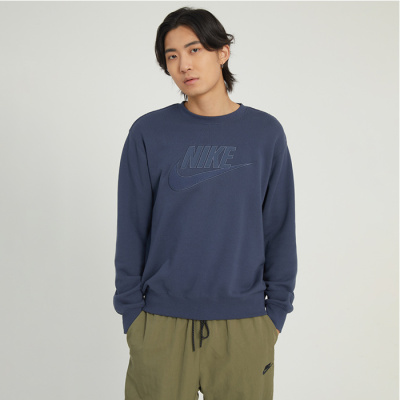 

Fleece Sweatshirt Dark Blue, Синий