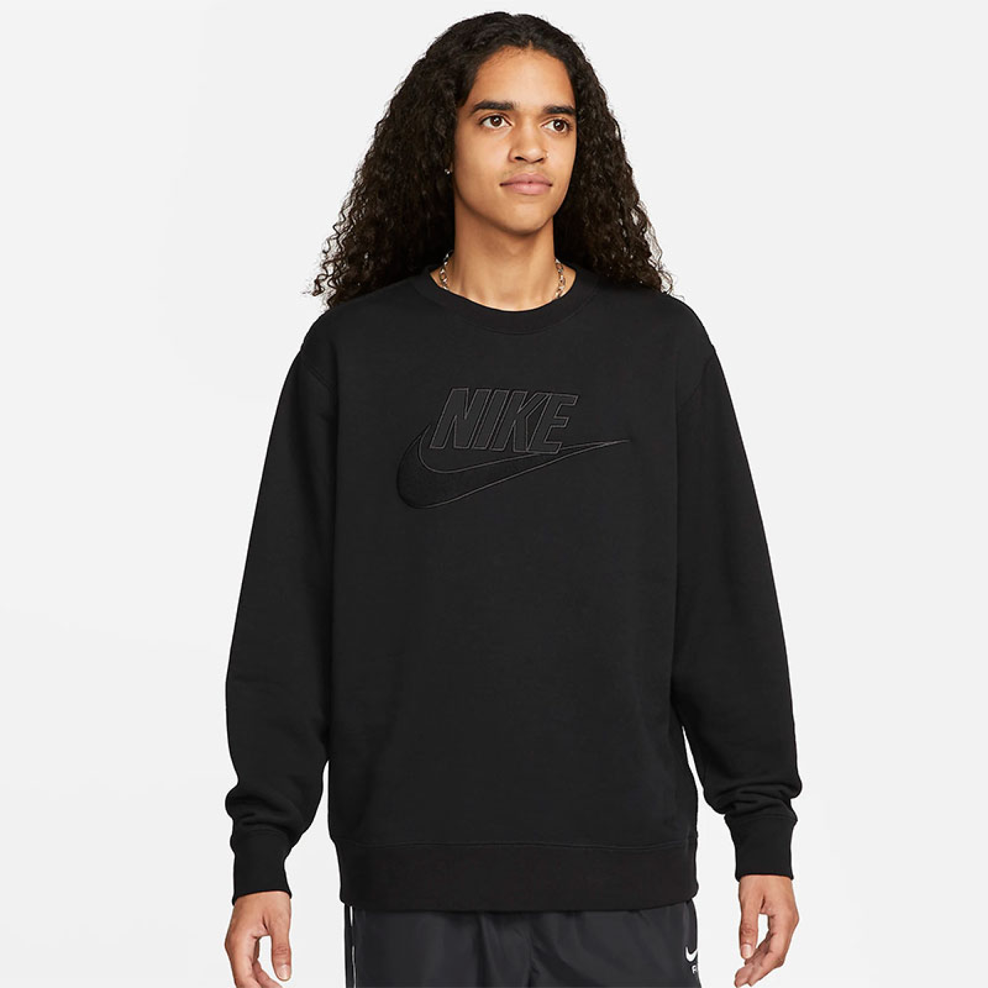 Nikelab fleece crewneck sale