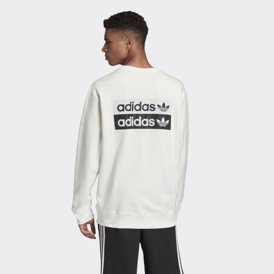 Adidas RYV Crew Sweatshirt White FM2261 Meet Market