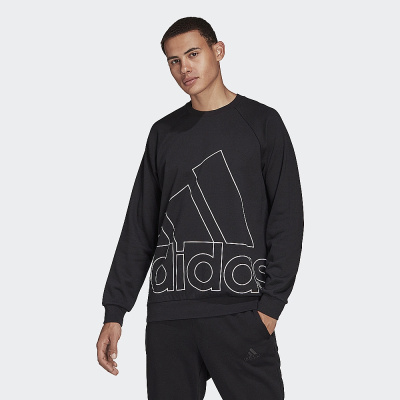

Casual Sweatshirt Raglan Black, Чёрный