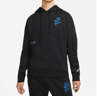 

Swoosh Hoodie Black, Чёрный