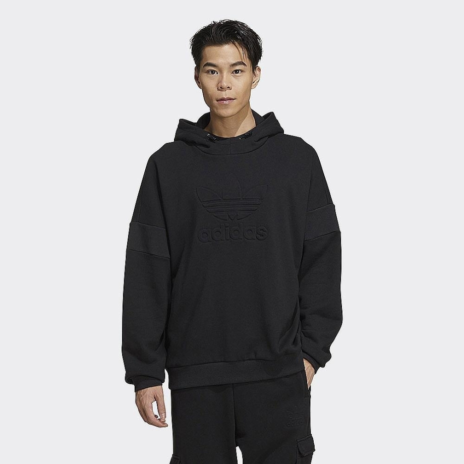 Adidas black hoodie sale