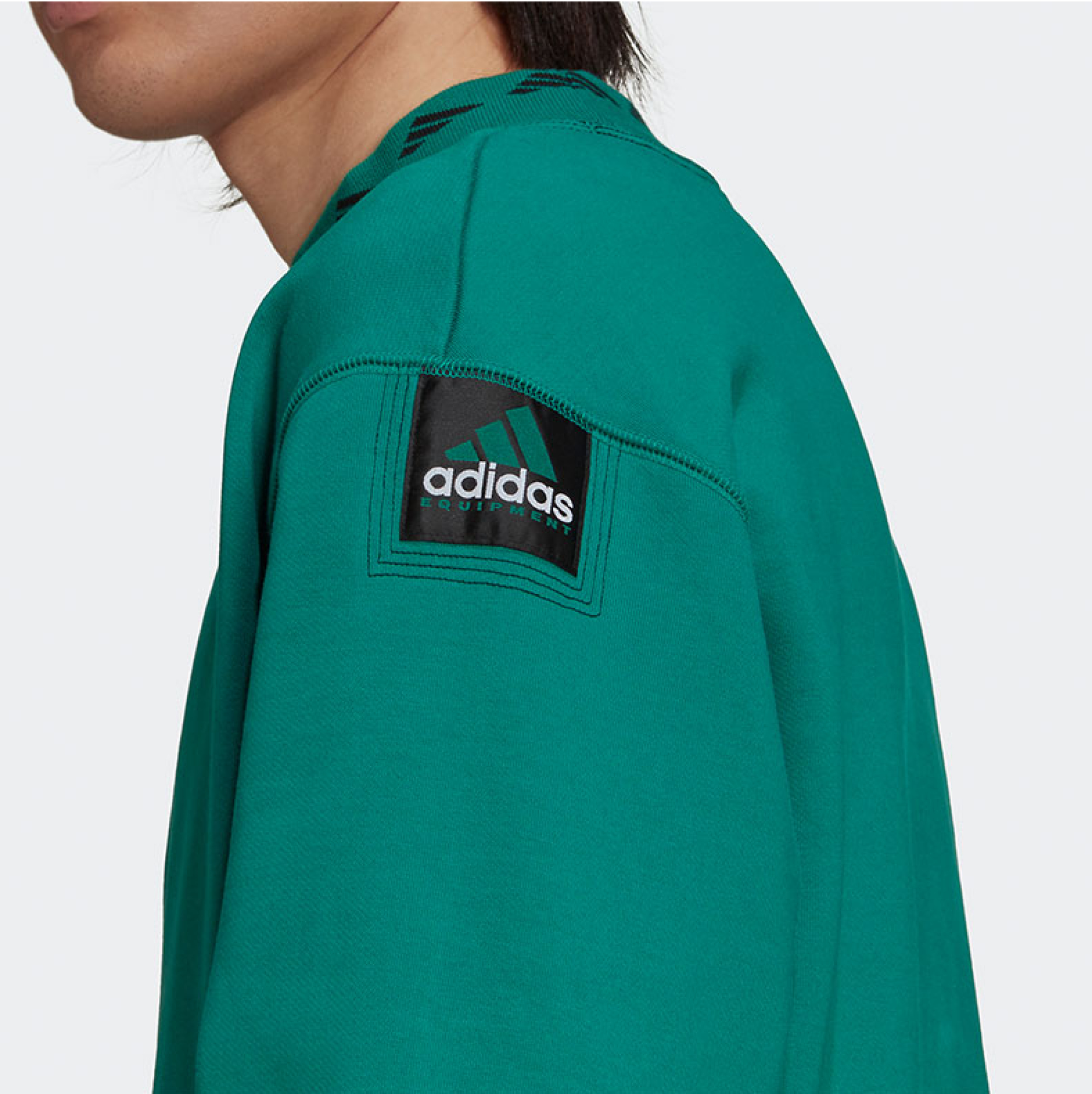 Adidas Equipment Retro Crewneck Sweatshirt Green HG8093 Meet Market