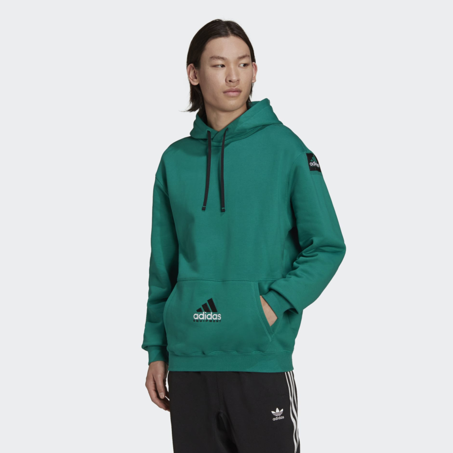 Adidas Equipment Retro Crewneck Hoodie Green HG8089 Meet Market