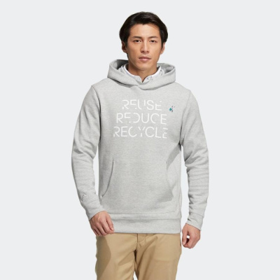 

Reuse Reduce Recycle Hoodie Grey, Серый