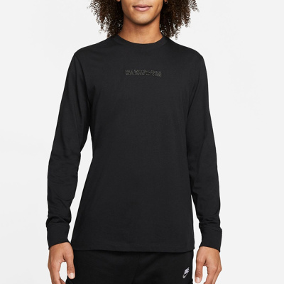 

Swoosh League Worldvide Long Sleeve Tee Black, Чёрный