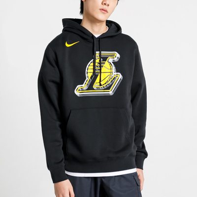 

LA Lakers N23 Lebron James Hoodie, Чёрный