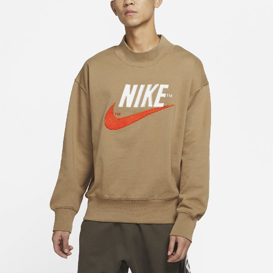 Nike embroidered sweatshirt sale