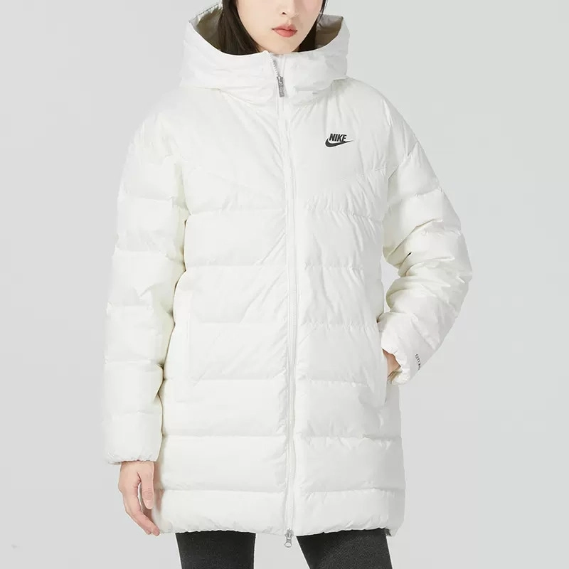 Storm-Fit Insulated Hooded Jacket White Women фото