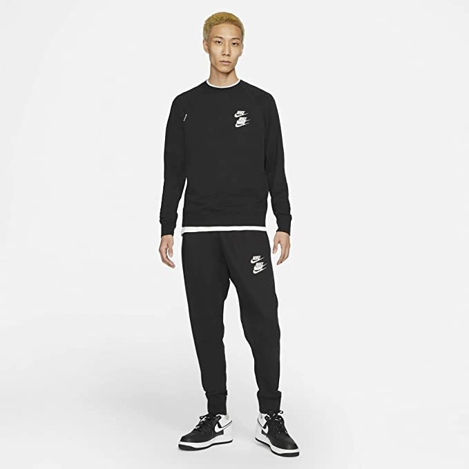 Nike Casual Towns Crew Long Sleeve Tee Black DN4408010 Meet Market