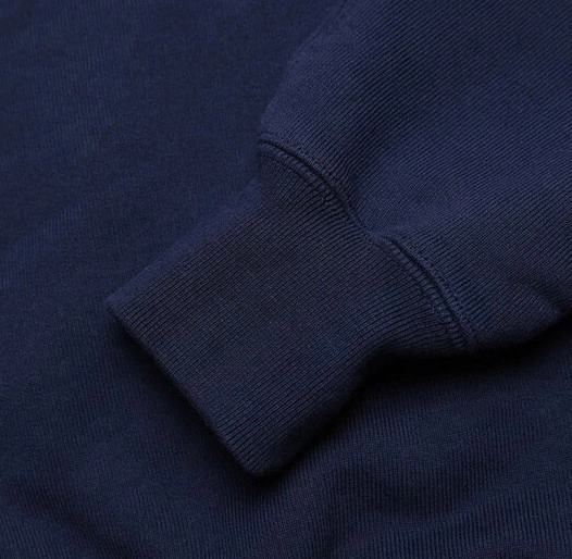 Oversize Crew Long Sleeve Tee Women Navy Blue фото