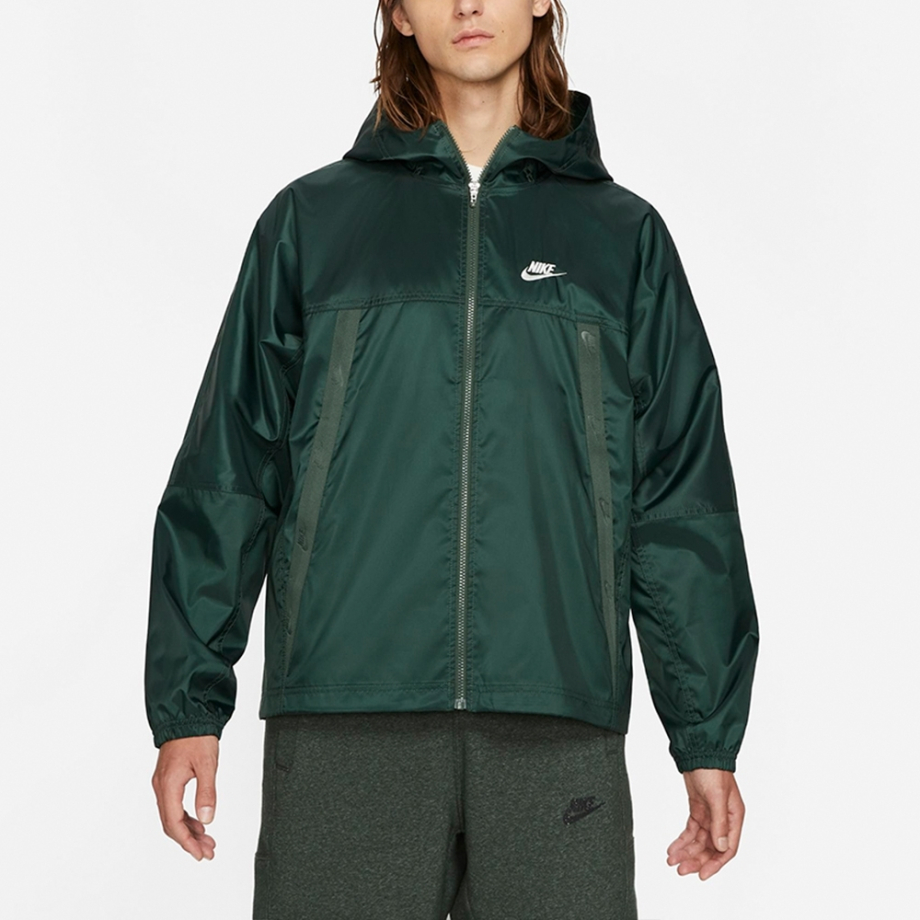 Nike dark green jacket on sale