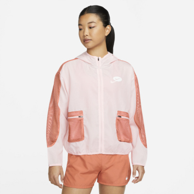 

Double Swoosh Mesh Pocket Windbreaker White, Розовый