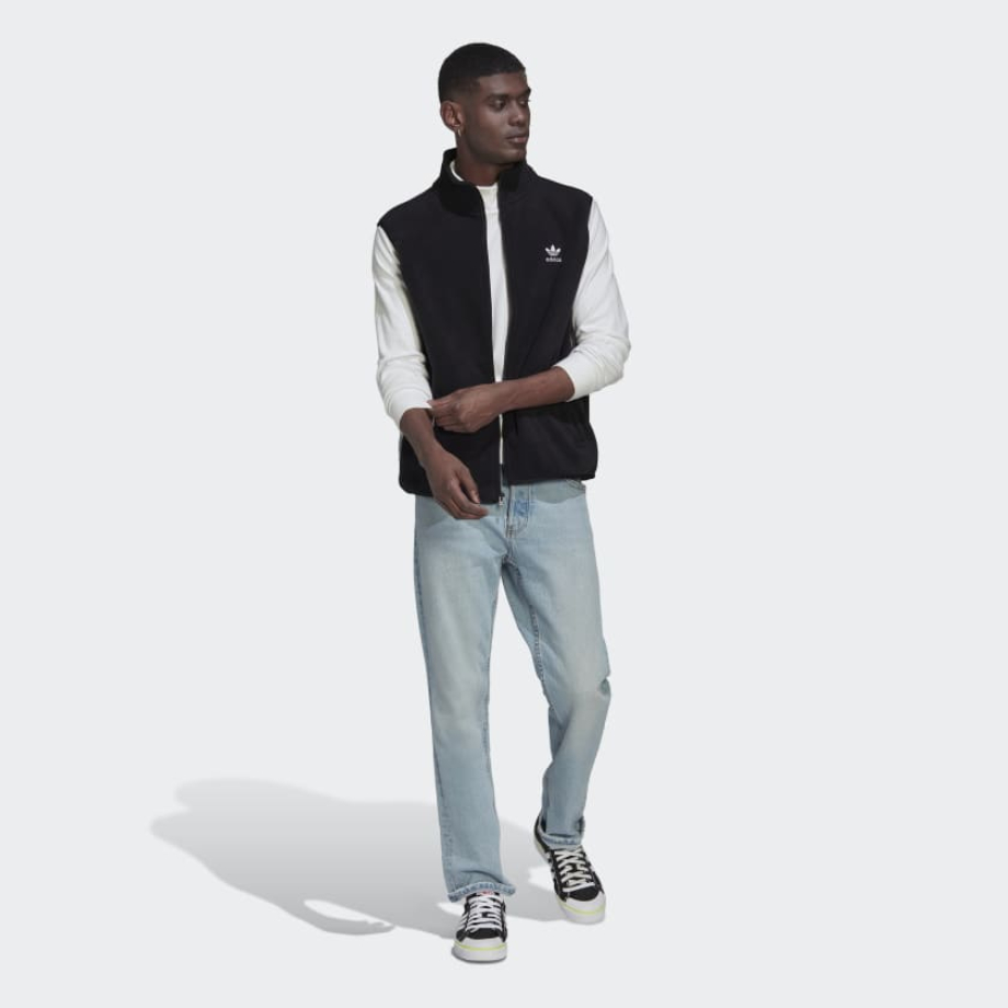 Adidas 3 stripes vest best sale