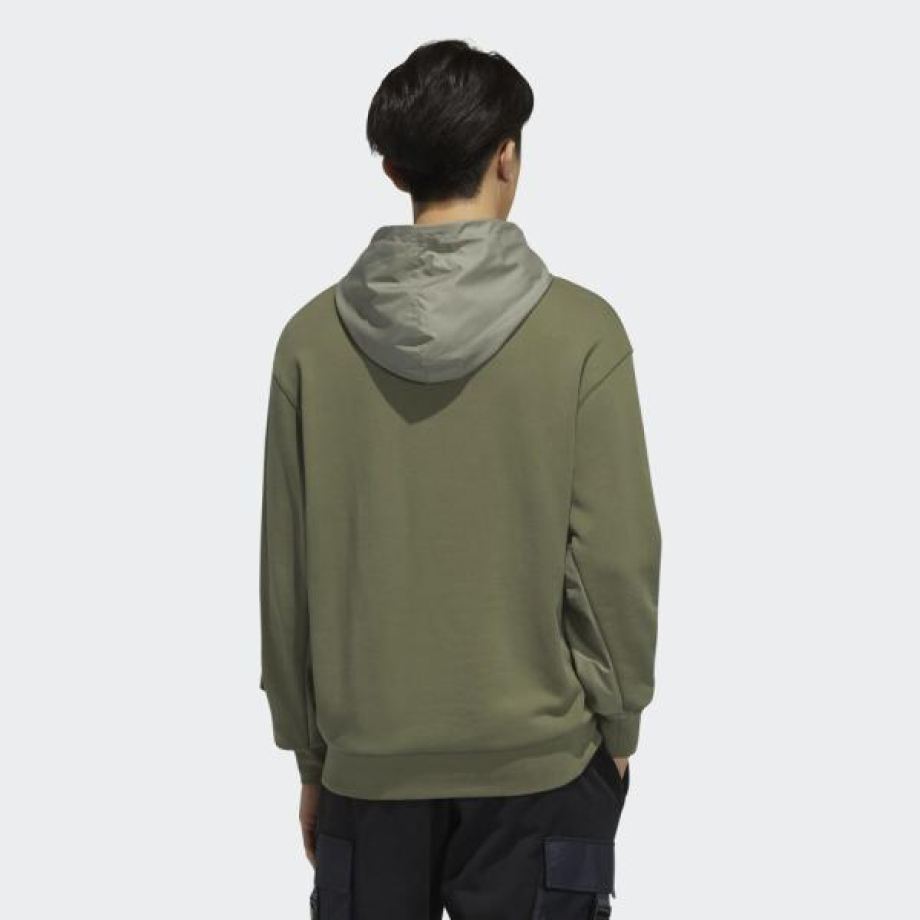 Adidas army sale green hoodie