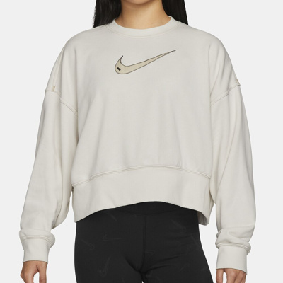 

Oversize Swoosh Fleece Sweatshrt Grey, Белый