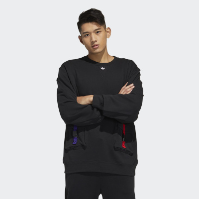 

Originals CNY Trefoil Pocket Sweatshirt, Чёрный