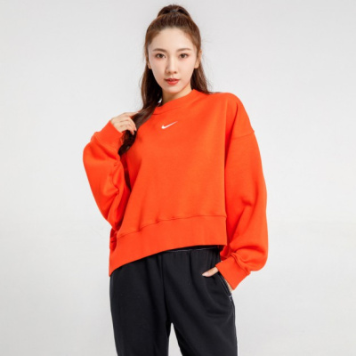 

Oversize Small Swoosh Fleece Sweatshrt Orange, Оранжевый