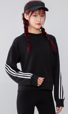 

Future Icons 3-Stripes Sweatshrt Black, Чёрный