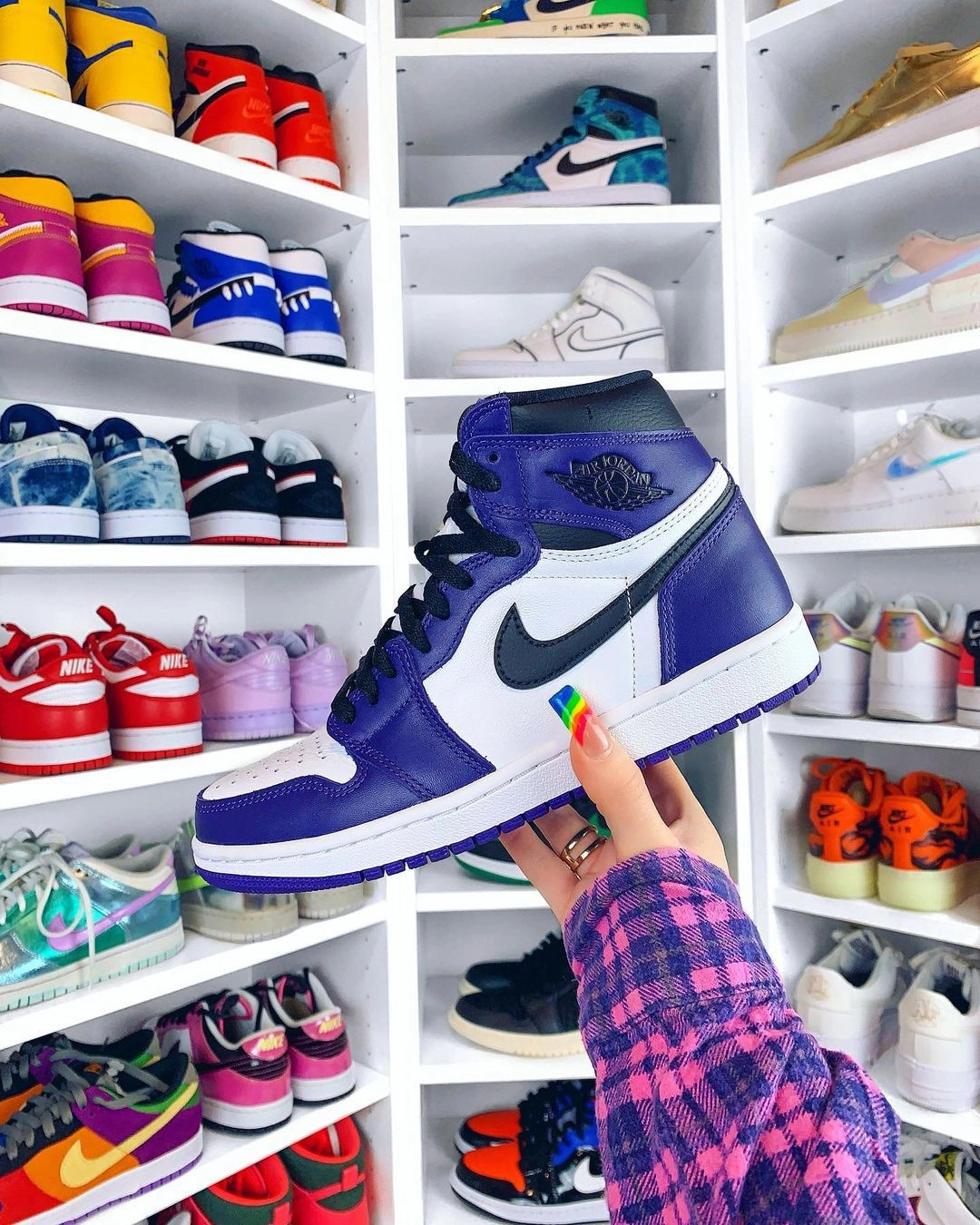 Air Jordan 1 High OG 'Court Purple' (2020) фото