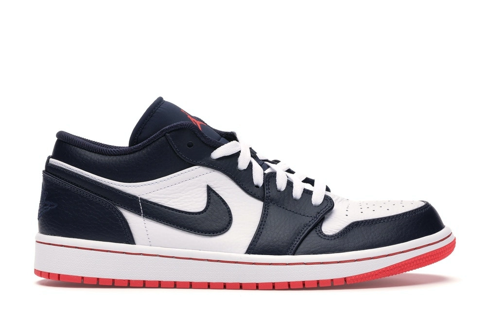 Air Jordan 1 Low Obsidian Ember Glow фото