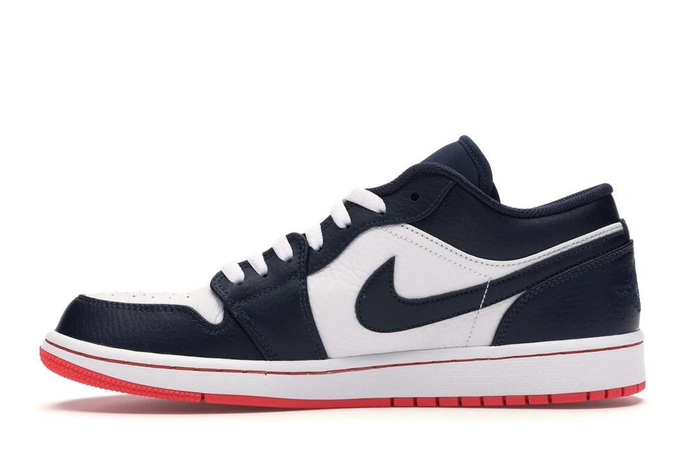 Air Jordan 1 Low Obsidian Ember Glow фото