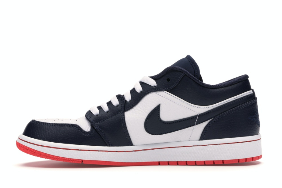 Air jordan 1 store low white obsidian