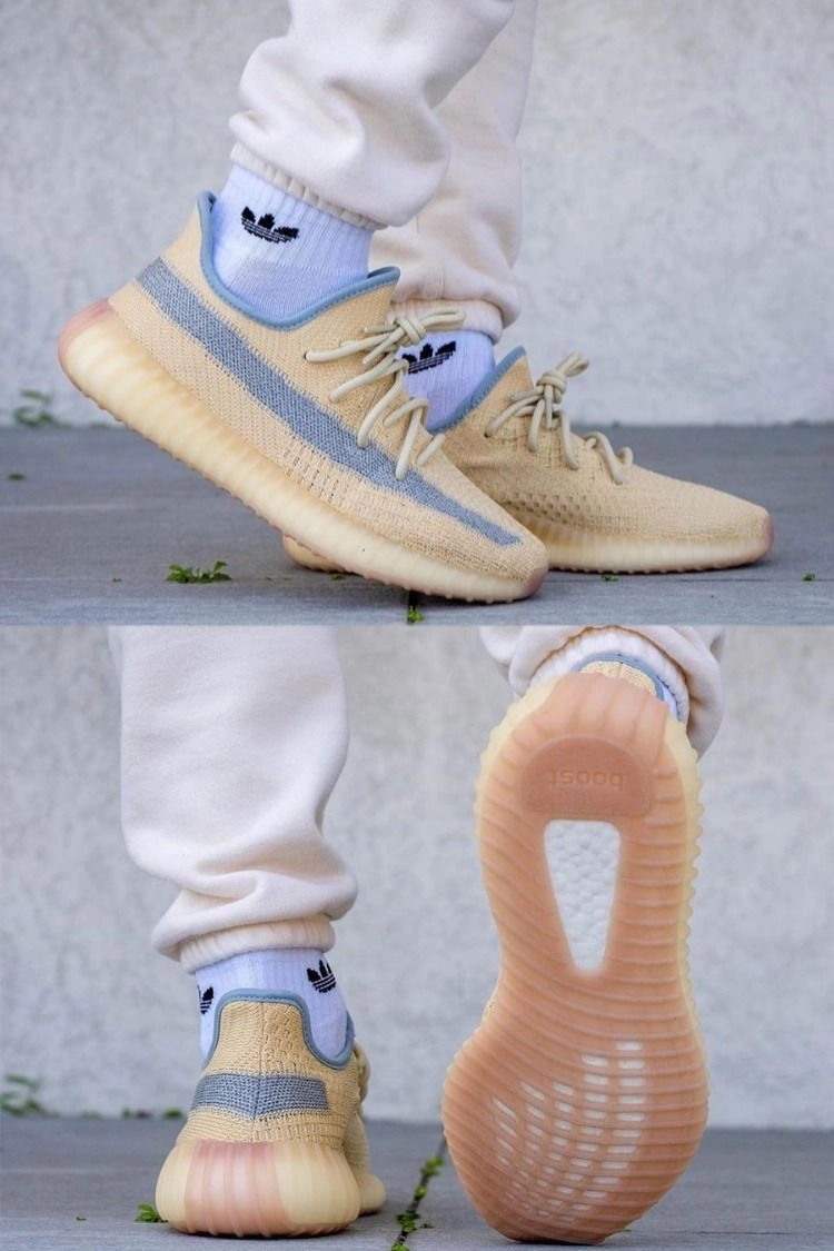 Yeezy Boost 350 V2 Linen (2020) фото