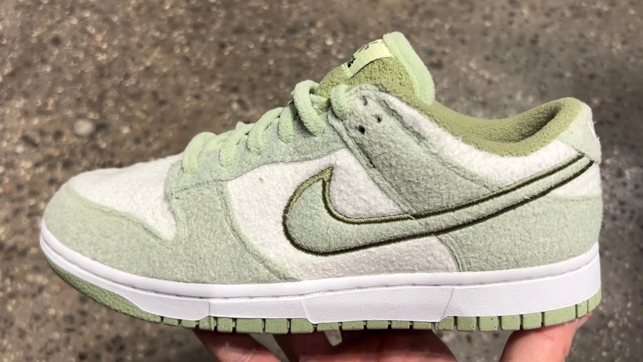 Dunk Low Fleece-Honeydew фото