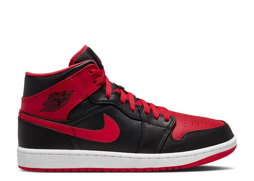 Air Jordan 1 Mid Alternate Bred фото