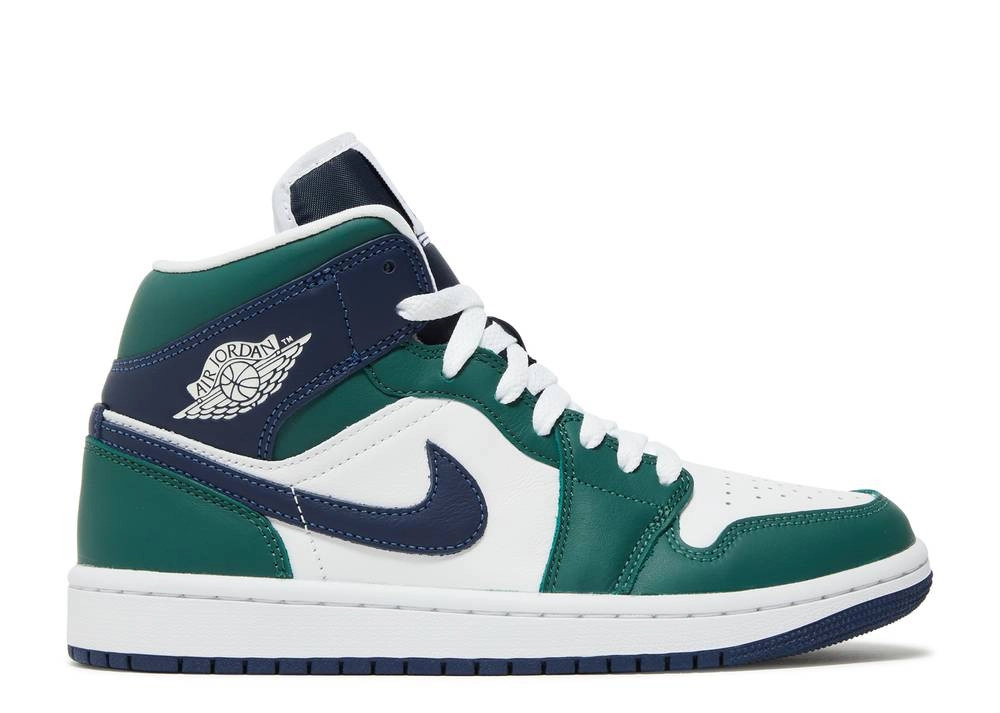 Nike jordan 1 mid pine green on sale