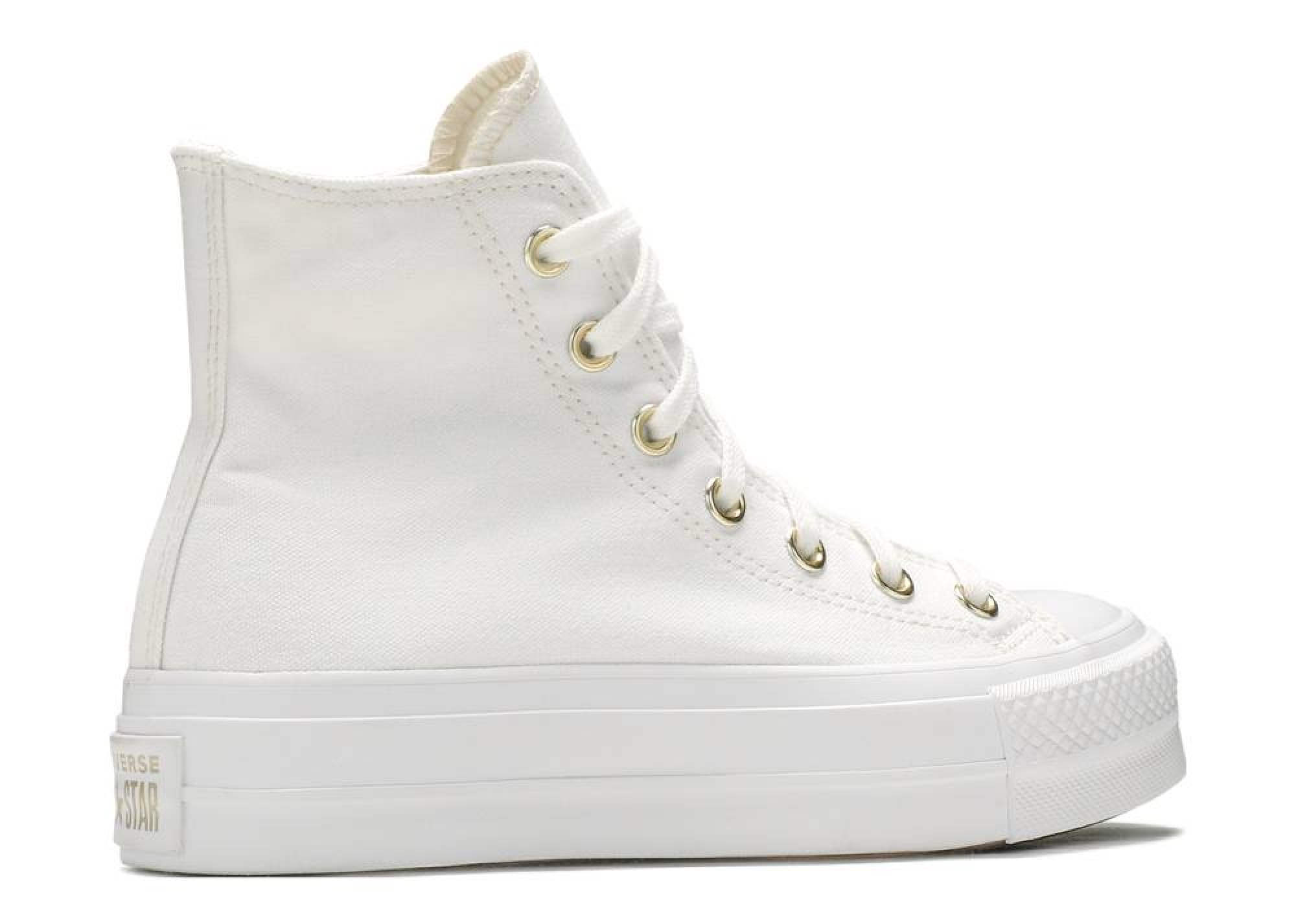 Converse platform high white online