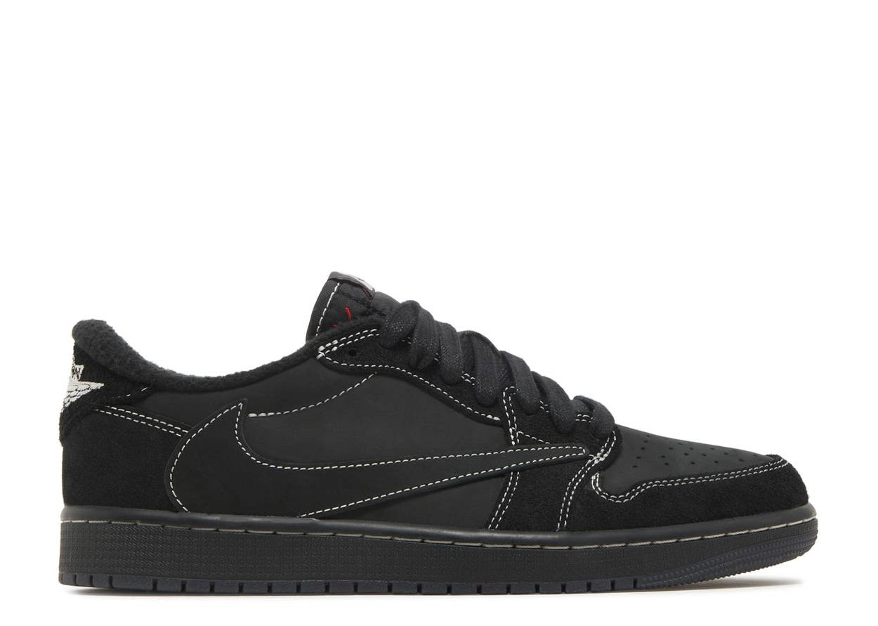 Air Jordan 1 Low Travis Scott OG SP Black Phantom фото