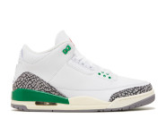 Green and shop white 3s