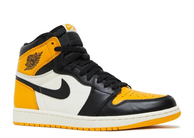 1 Retro High OG Yellow Toe фото